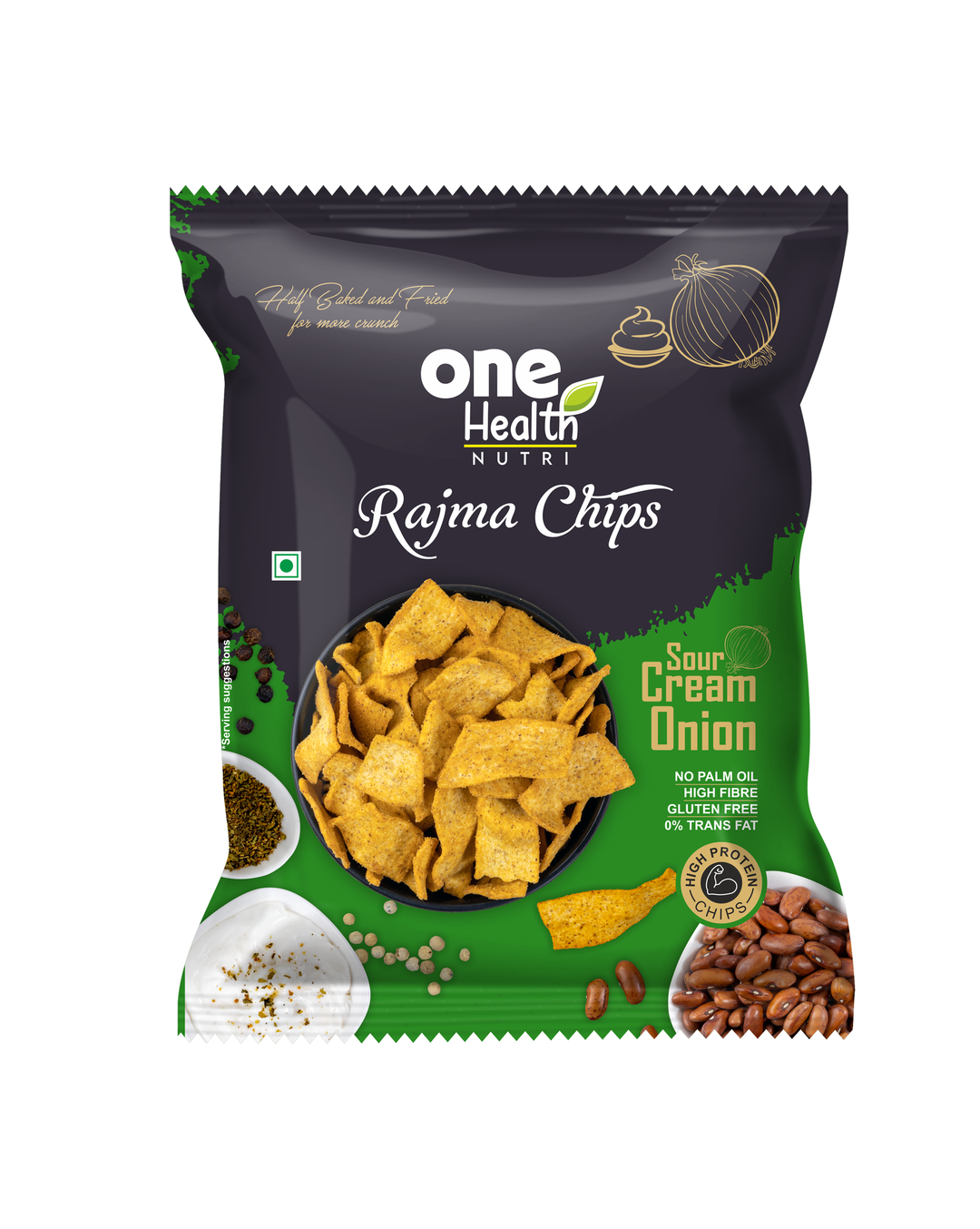 Sour Cream Onion Rajma Chips