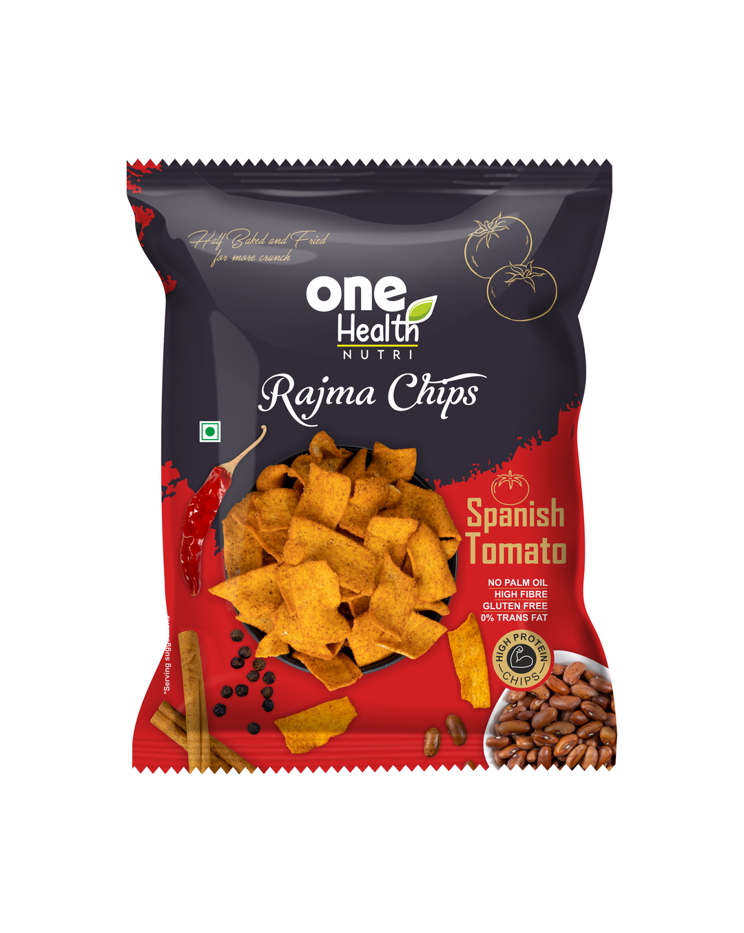 Spanish Tomato Rajma Chips